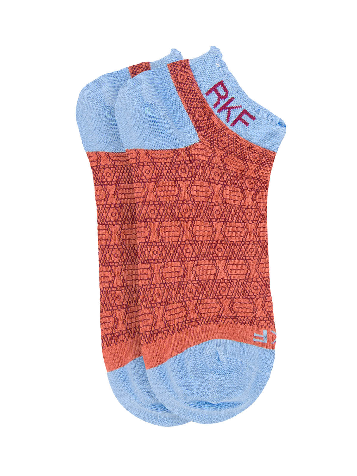 Calcetin Bambú Mujer Ped Design Rojo Rockford