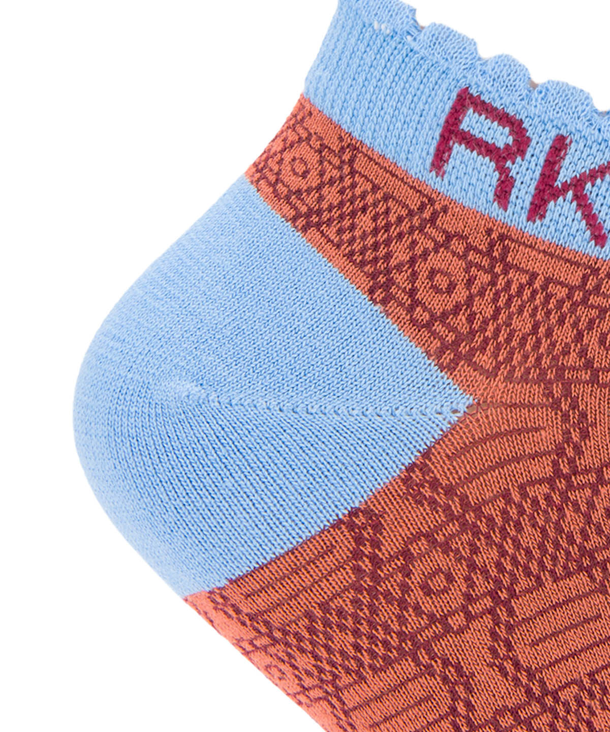 Calcetin Bambú Mujer Ped Design Rojo Rockford