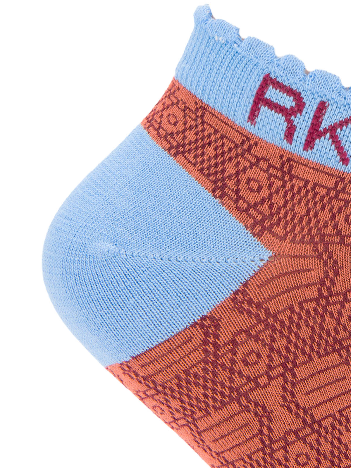 Calcetin Bambú Mujer Ped Design Rojo Rockford