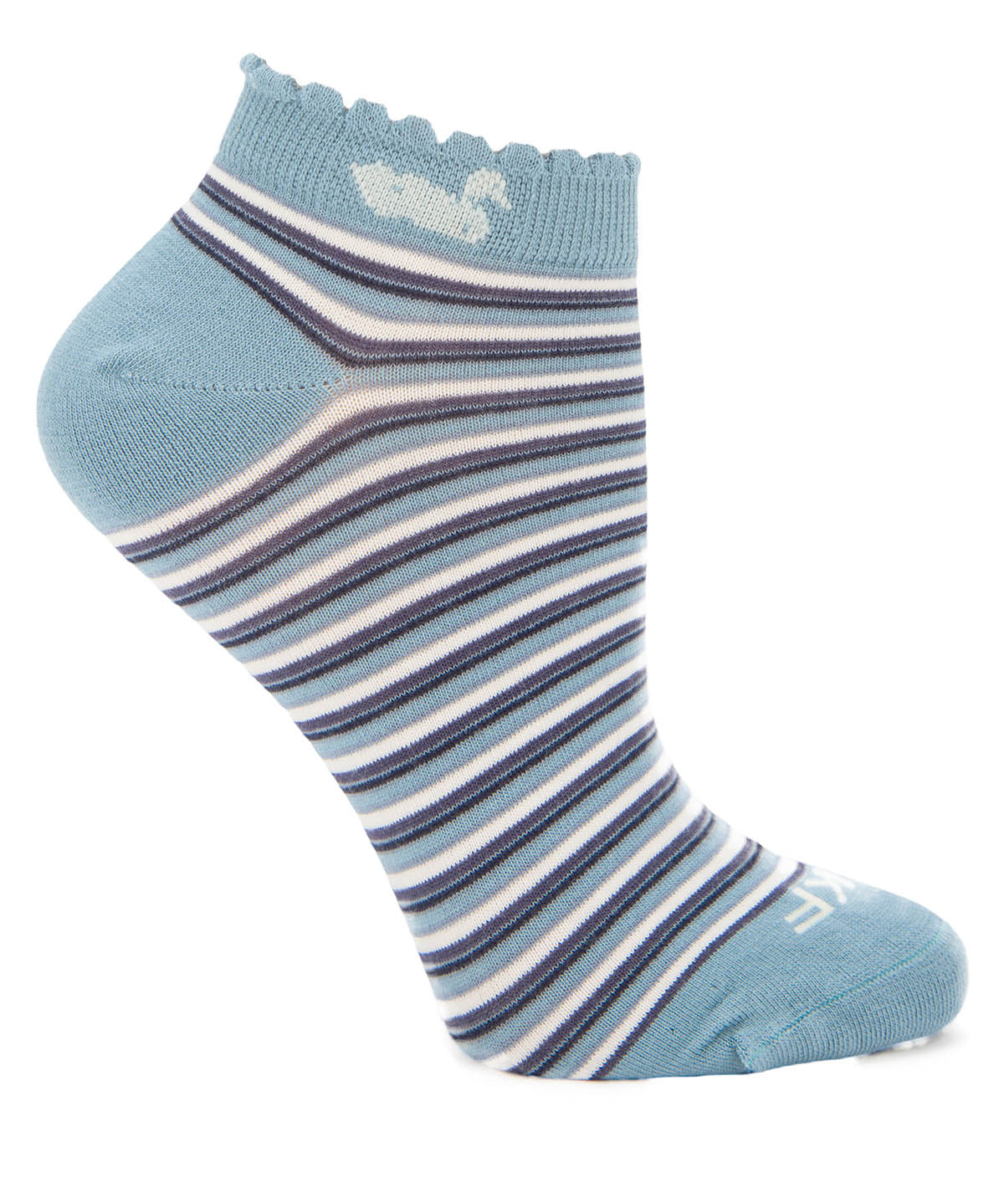 Calcetin Bambú Mujer Ped St Stripe Azul Rockford