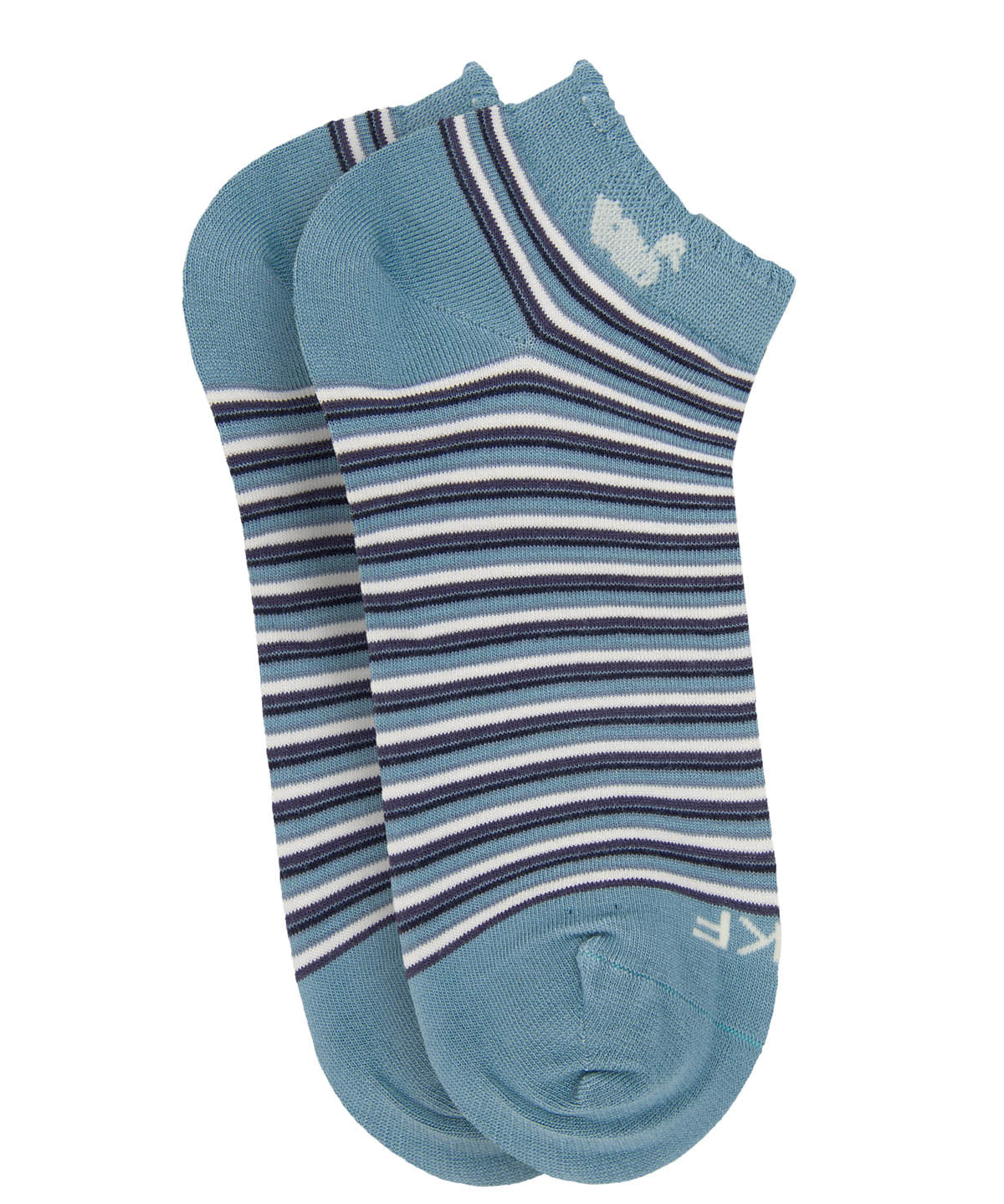 Calcetin Bambú Mujer Ped St Stripe Azul Rockford