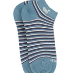 Calcetin Bambú Mujer Ped St Stripe Azul Rockford