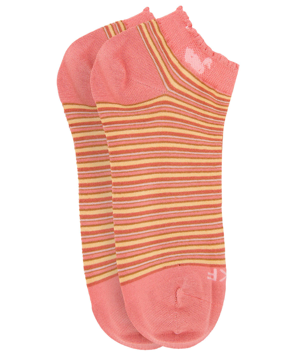 Calcetin Bambú Mujer Ped St Stripe Rosado Rockford