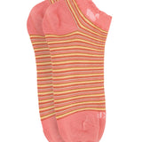 Calcetin Bambú Mujer Ped St Stripe Rosado Rockford