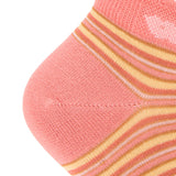 Calcetin Bambú Mujer Ped St Stripe Rosado Rockford
