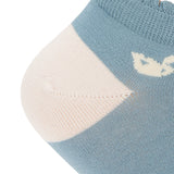 Calcetin Bambú Mujer Ped St Duck Azul Rockford