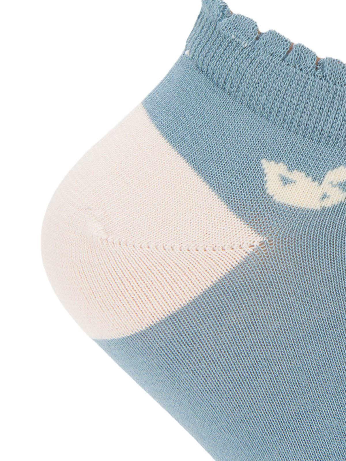 Calcetin Bambú Mujer Ped St Duck Azul Rockford