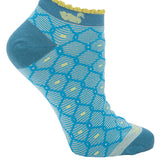 Calcetin Bambú Mujer Ped St Diam Verde Rockford