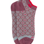 Calcetin Bambú Mujer Ped St Diam Morado Rockford