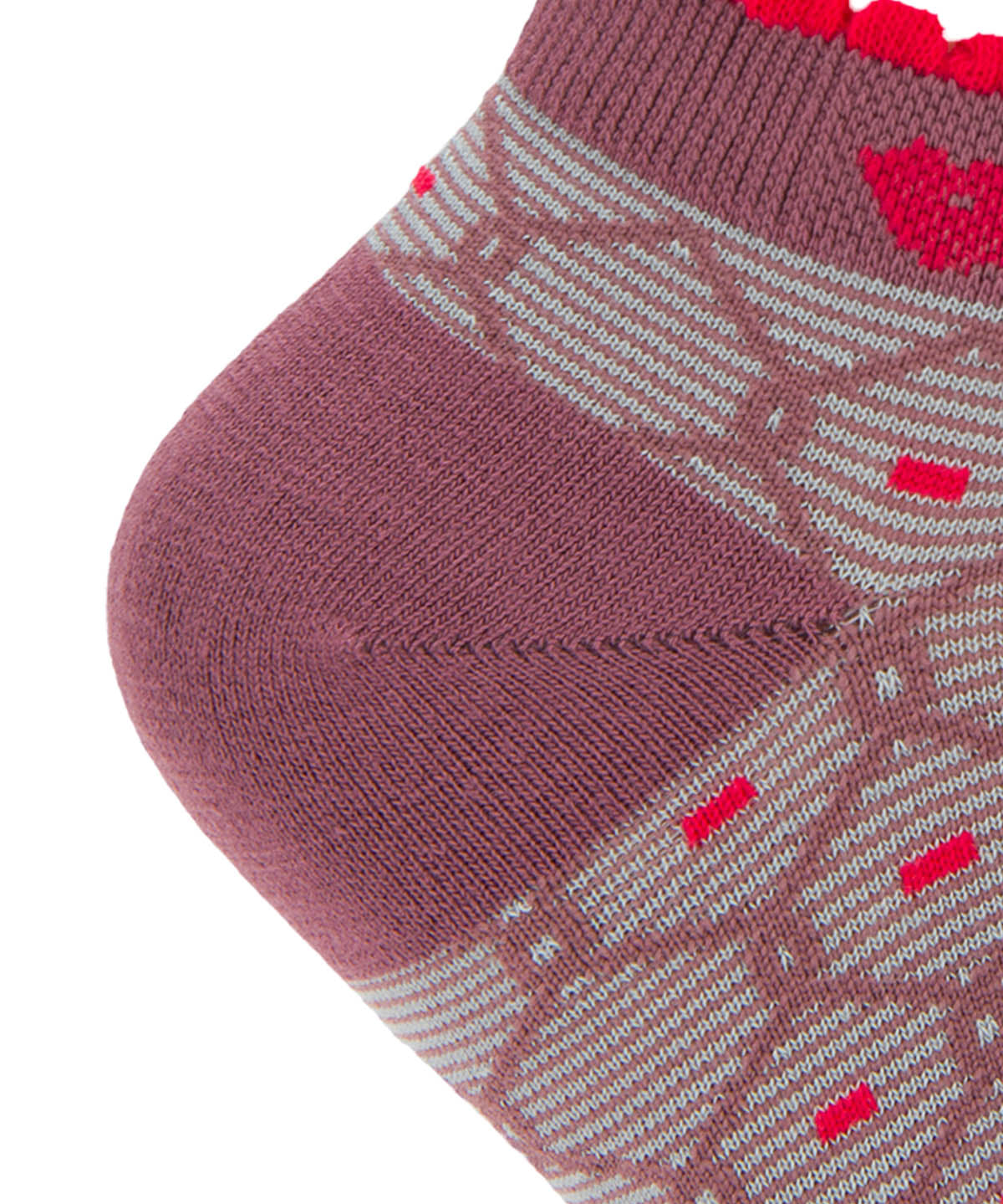Calcetin Bambú Mujer Ped St Diam Morado Rockford