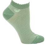 Calcetin Bambú Mujer Ped St Lines Verde Rockford