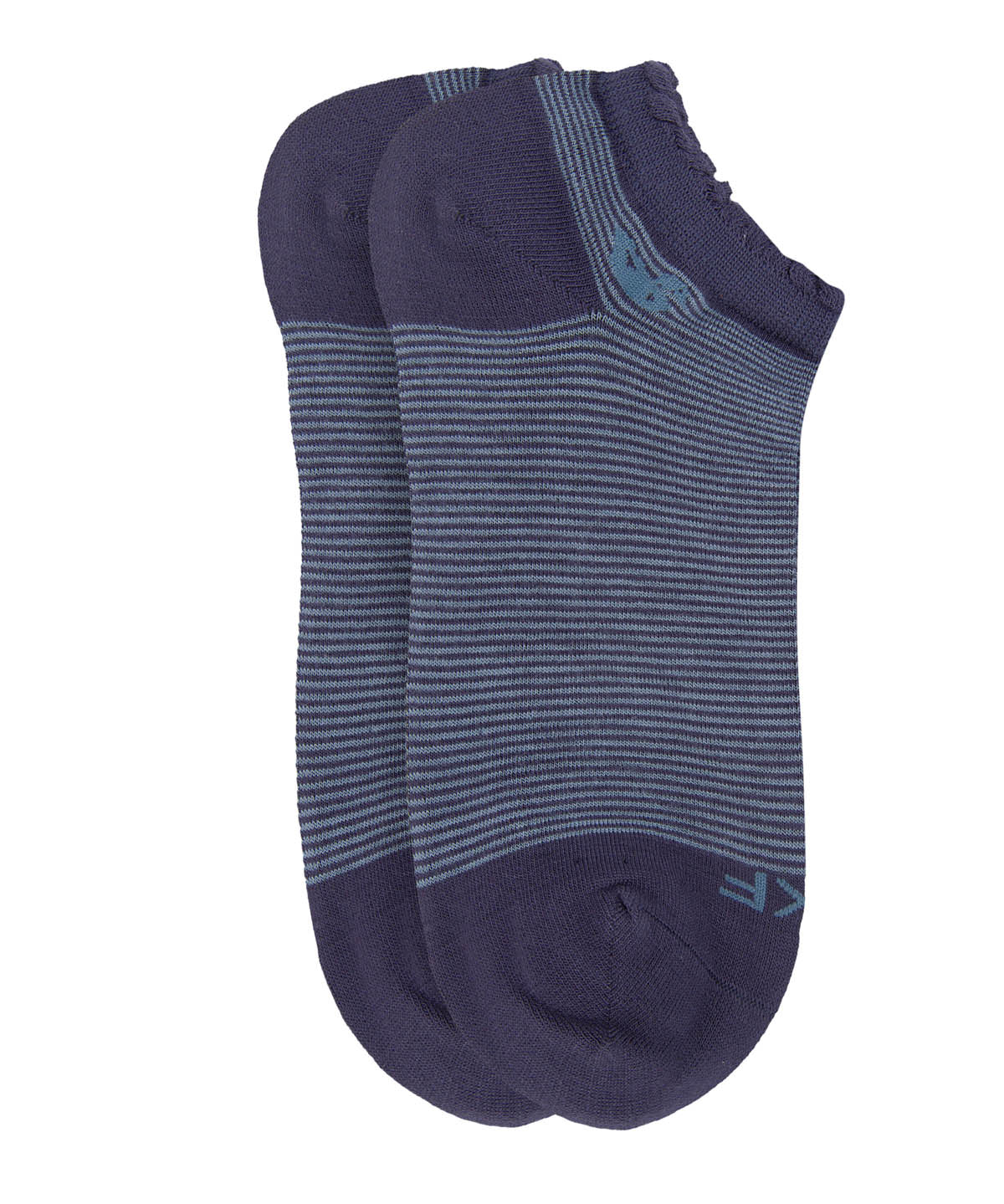 Calcetin Bambú Mujer Ped St Lines Azul Rockford