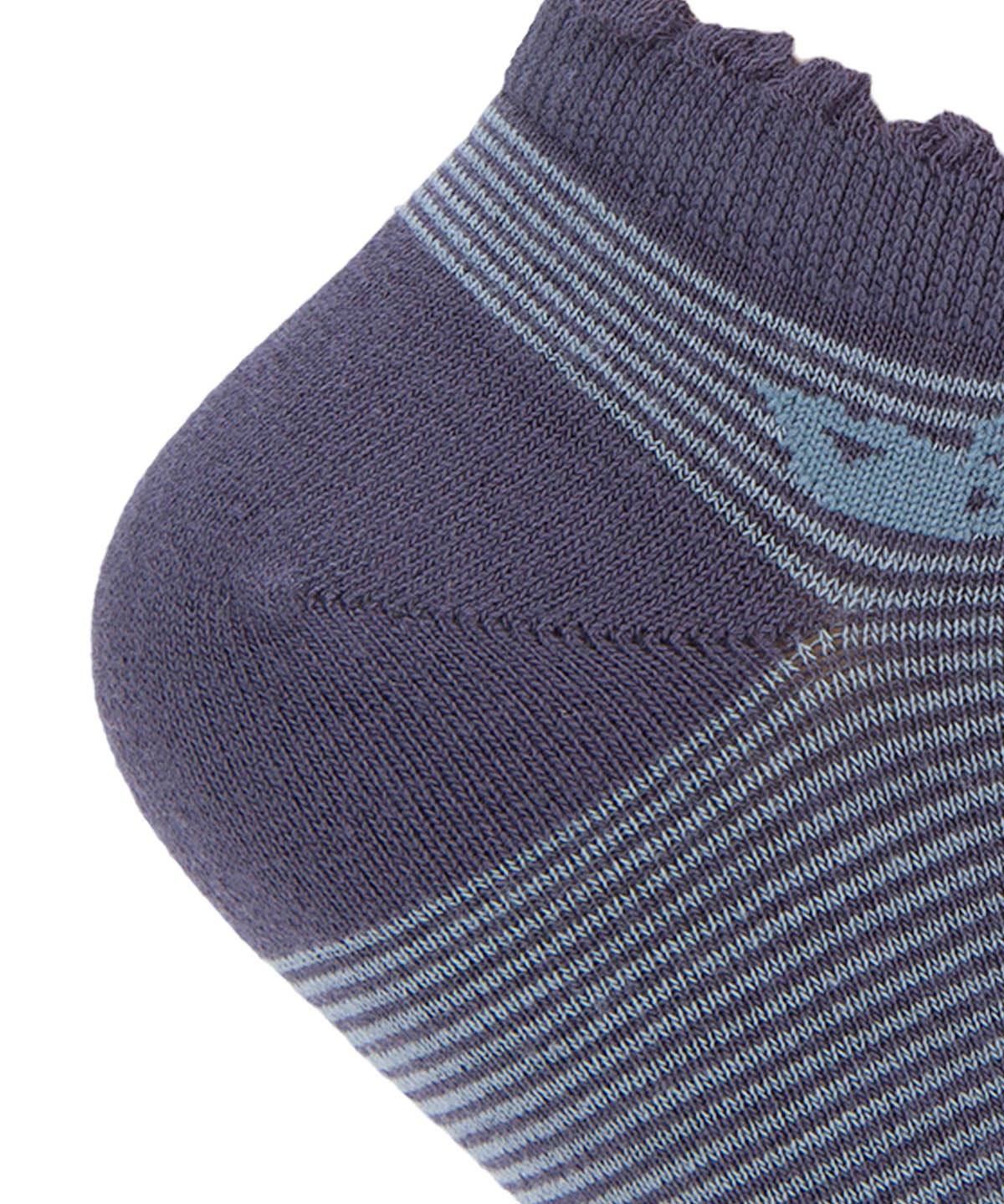 Calcetin Bambú Mujer Ped St Lines Azul Rockford