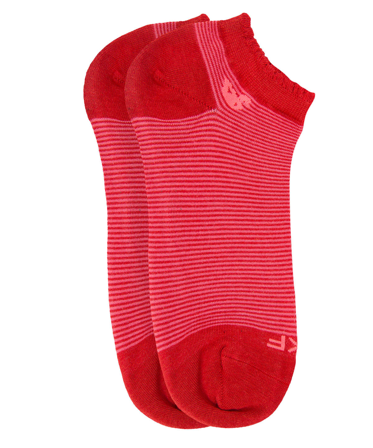 Calcetin Bambú Mujer Ped St Lines Rosado Rockford
