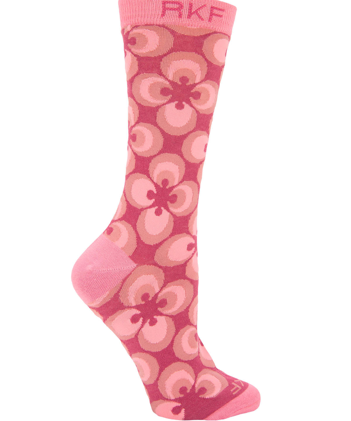 Calcetin Bambú Mujer Flori Rosado Rockford