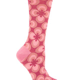 Calcetin Bambú Mujer Flori Rosado Rockford