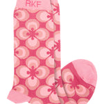 Calcetin Bambú Mujer Flori Rosado Rockford