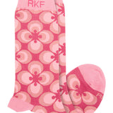 Calcetin Bambú Mujer Flori Rosado Rockford
