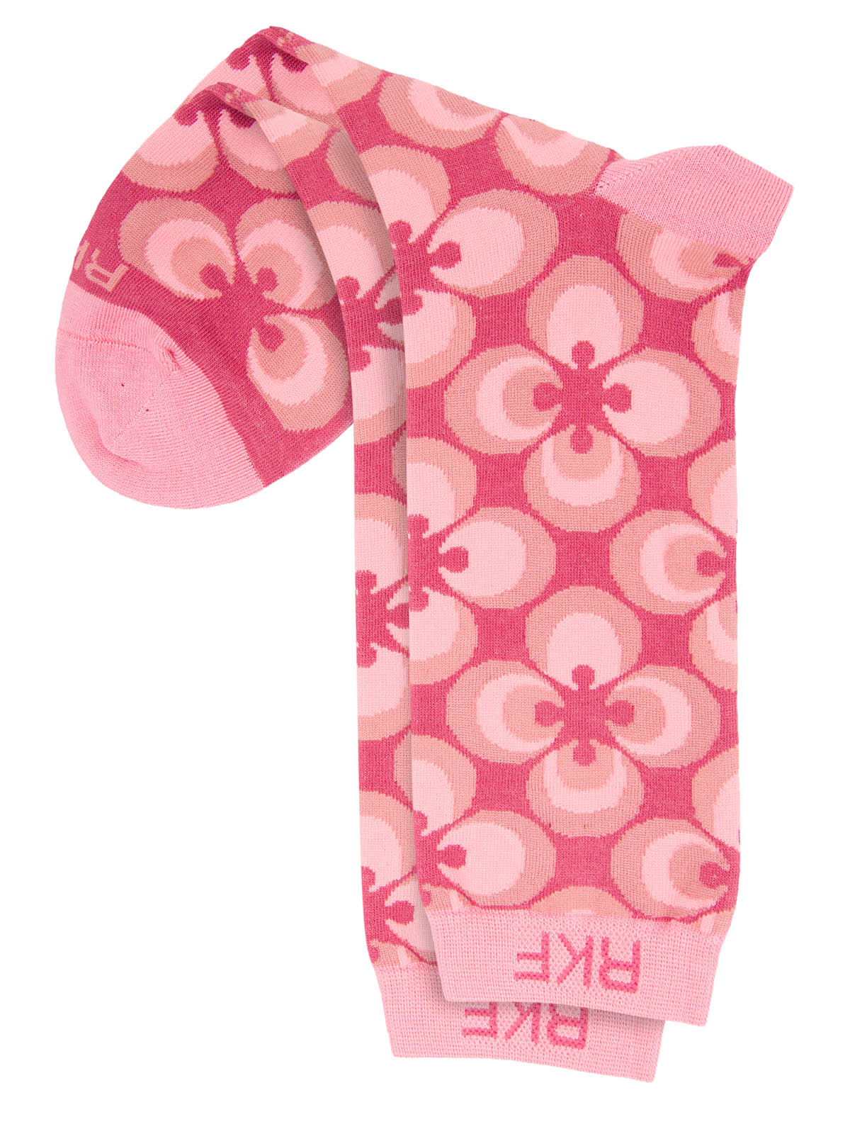 Calcetin Bambú Mujer Flori Rosado Rockford