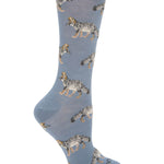 Calcetin Bambú Mujer Fox Azul Rockford