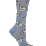 Calcetin Bambú Mujer Fox Azul Rockford
