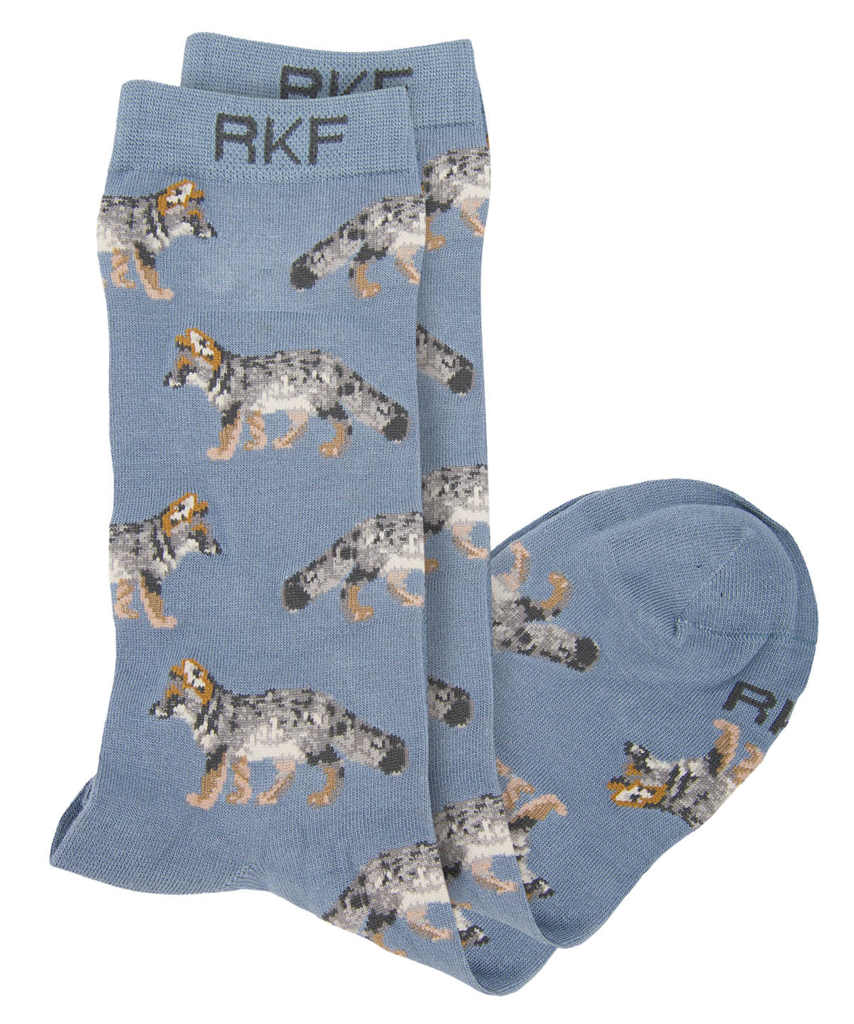 Calcetin Bambú Mujer Fox Azul Rockford