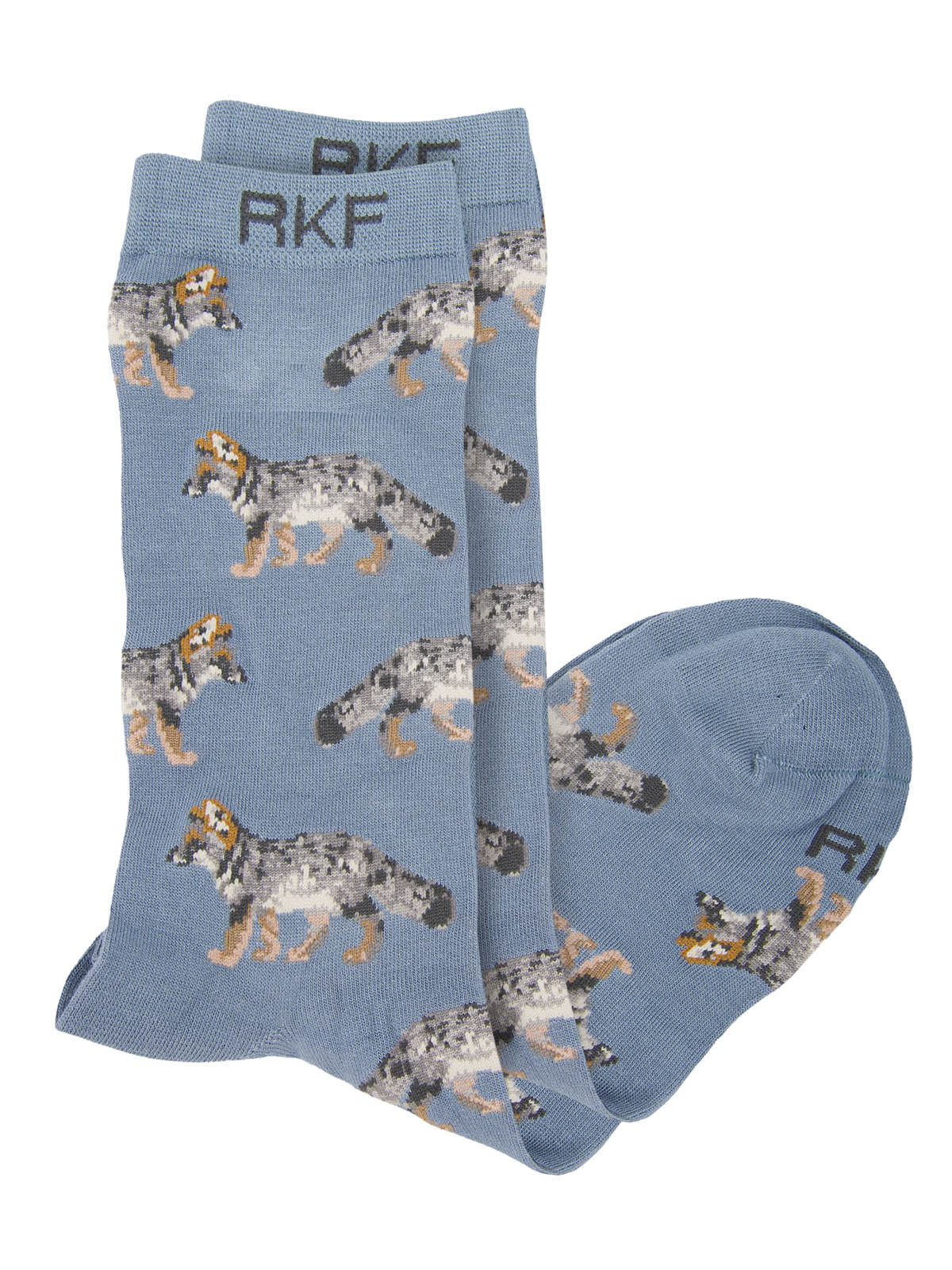 Calcetin Bambú Mujer Fox Azul Rockford