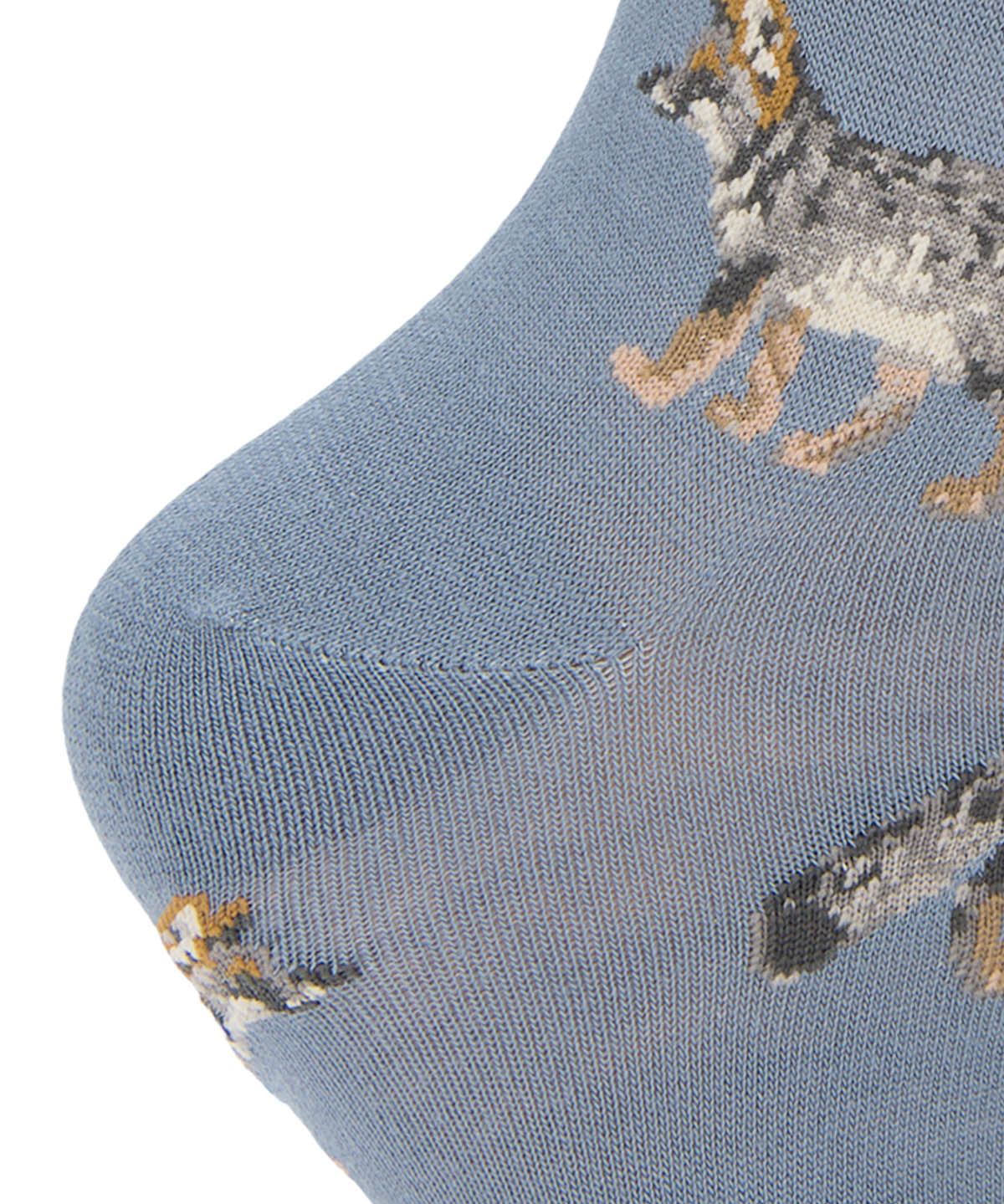 Calcetin Bambú Mujer Fox Azul Rockford