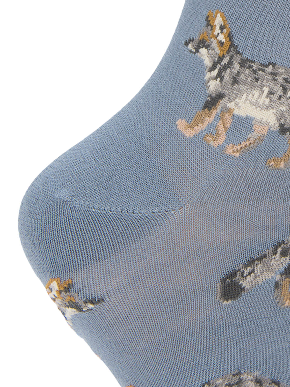 Calcetin Bambú Mujer Fox Azul Rockford