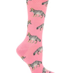 Calcetin Bambú Mujer Fox Rosado Rockford