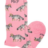 Calcetin Bambú Mujer Fox Rosado Rockford