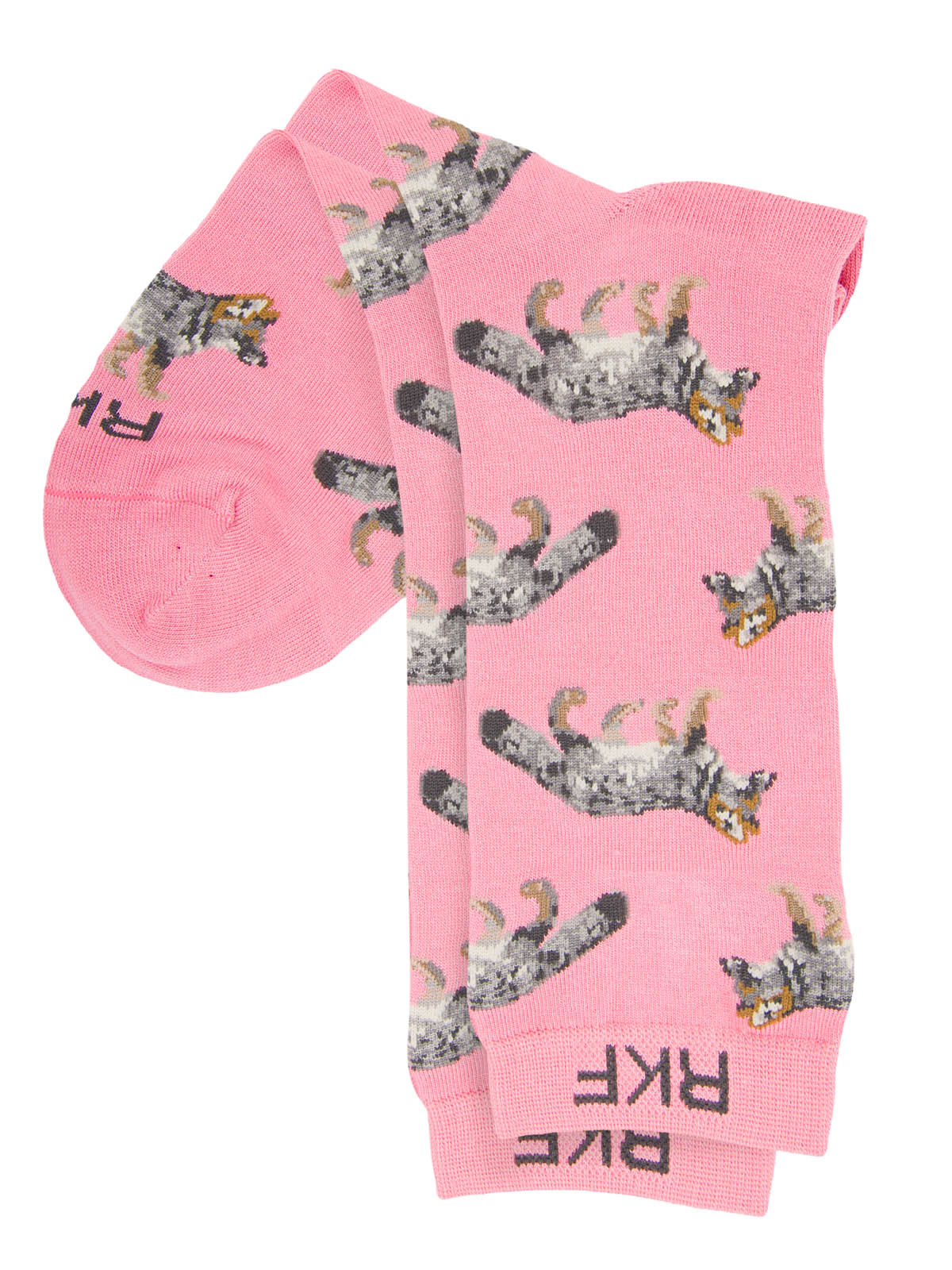 Calcetin Bambú Mujer Fox Rosado Rockford
