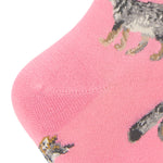 Calcetin Bambú Mujer Fox Rosado Rockford