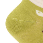 Calcetin Bambú Mujer Ped St Porcup Verde Rockford