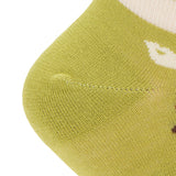 Calcetin Bambú Mujer Ped St Porcup Verde Rockford