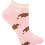 Calcetin Bambú Mujer Ped St Porcup Rosado Rockford