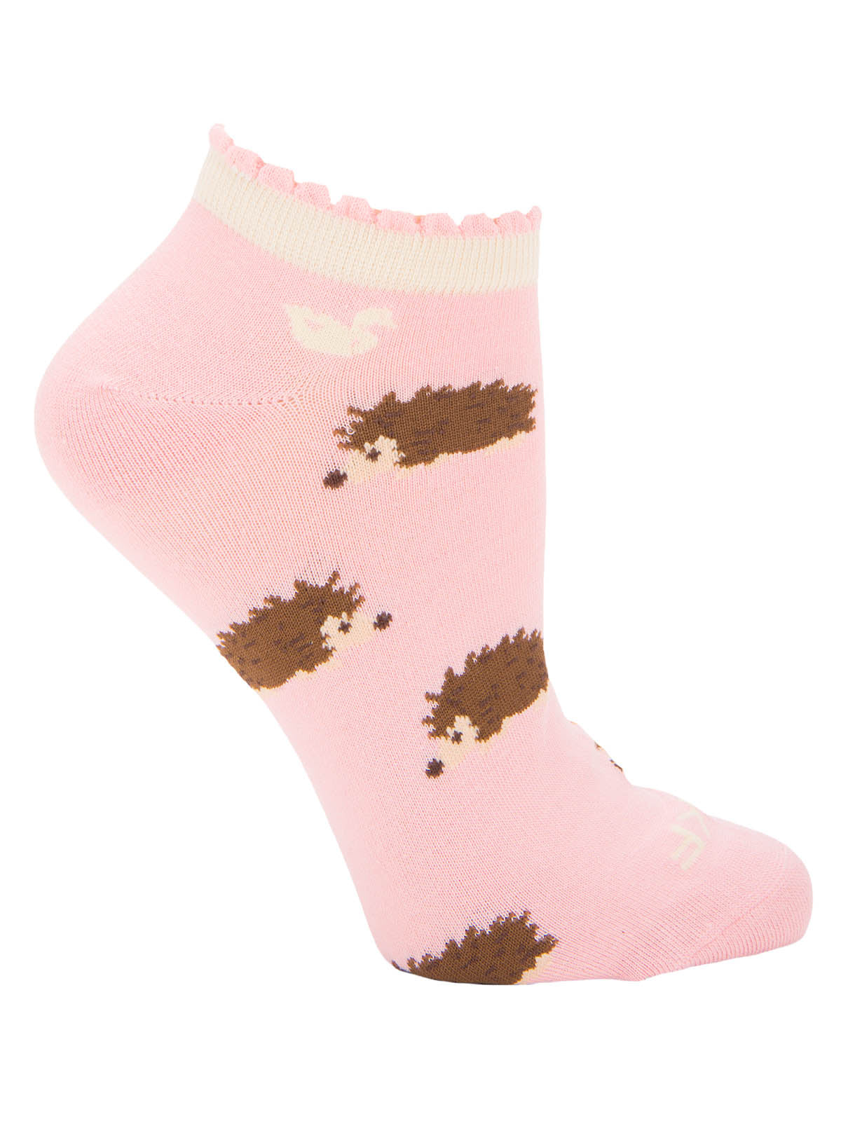 Calcetin Bambú Mujer Ped St Porcup Rosado Rockford