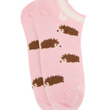Calcetin Bambú Mujer Ped St Porcup Rosado Rockford