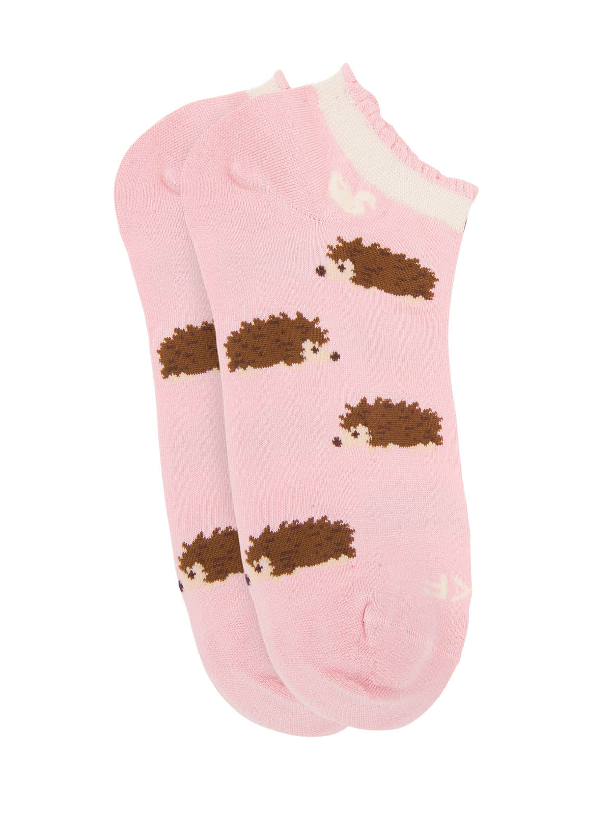 Calcetin Bambú Mujer Ped St Porcup Rosado Rockford