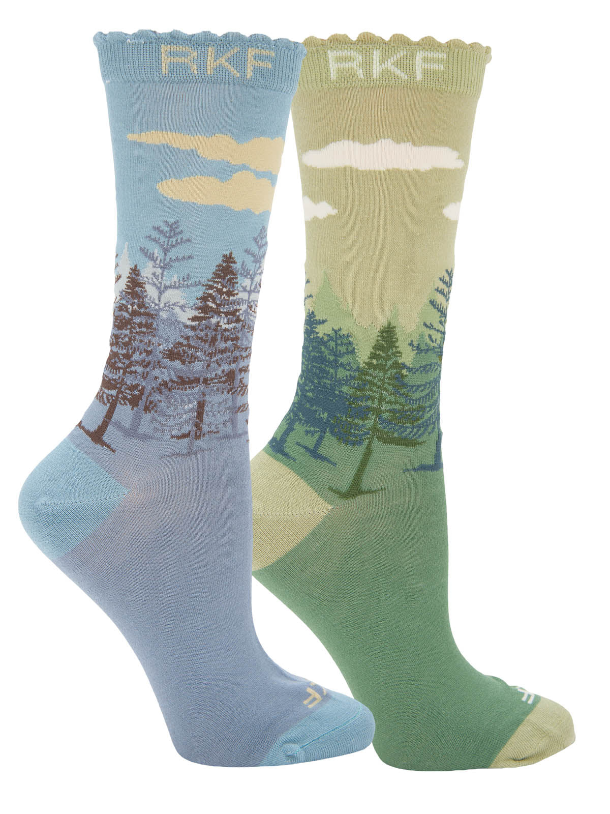 Calcetin Bambú Mujer Diff Tree Multicolor Rockford