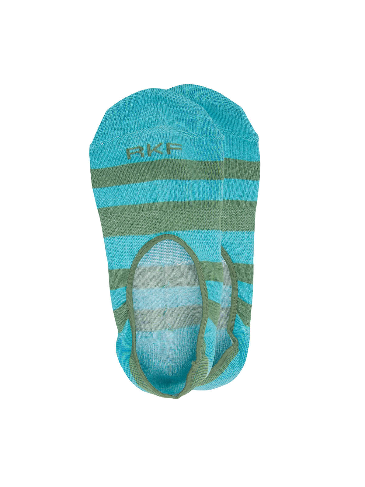 Calcetin Bambú Mujer Inv Stripe Azul Rockford