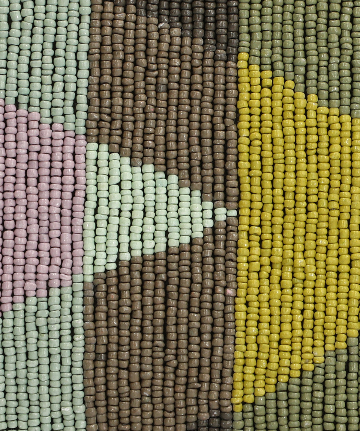 Cartera Algodon Organico Mujer Beaded Zip Bag Multicolor Rockford