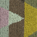 Cartera Algodon Organico Mujer Beaded Zip Bag Multicolor Rockford