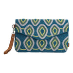 Cartera Algodon Organico Mujer Beaded Flap Bag Multicolor Rockford