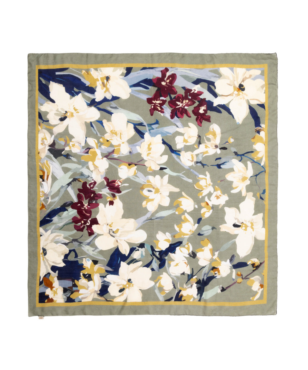 Pañuelo Seda Mujer Rkf Silk Flora Scarf Multicolor Rockford