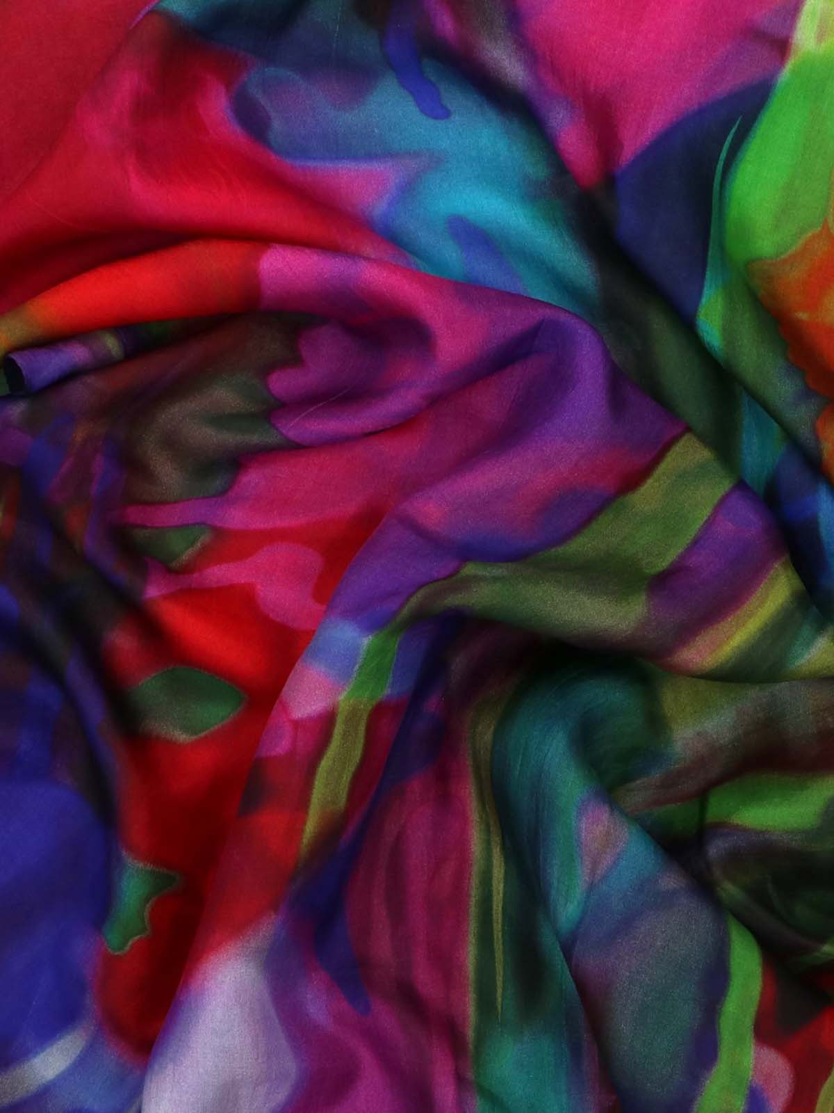 Pañuelo Seda Mujer Rkf Silk Tancy Scarf Multicolor Rockford