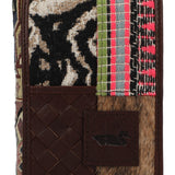 Billetera Cuero/Textil Mujer Sz Antay Multicolor Rockford