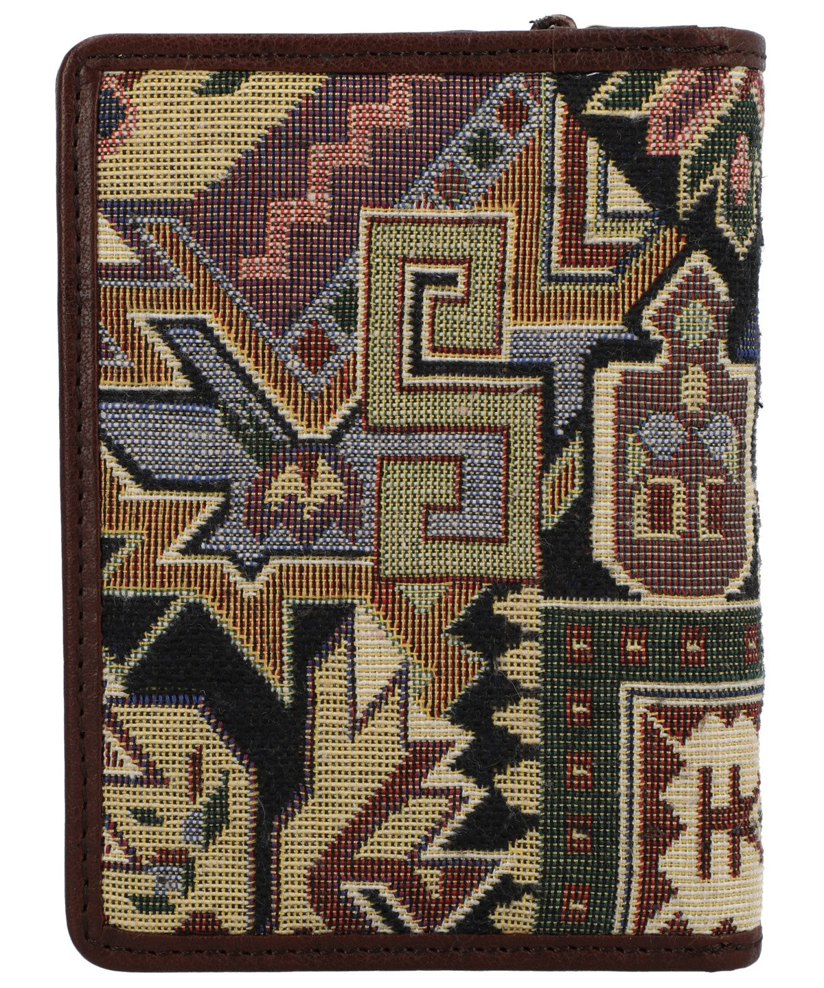 Billetera Cuero/Textil Mujer Sz Antay Multicolor Rockford