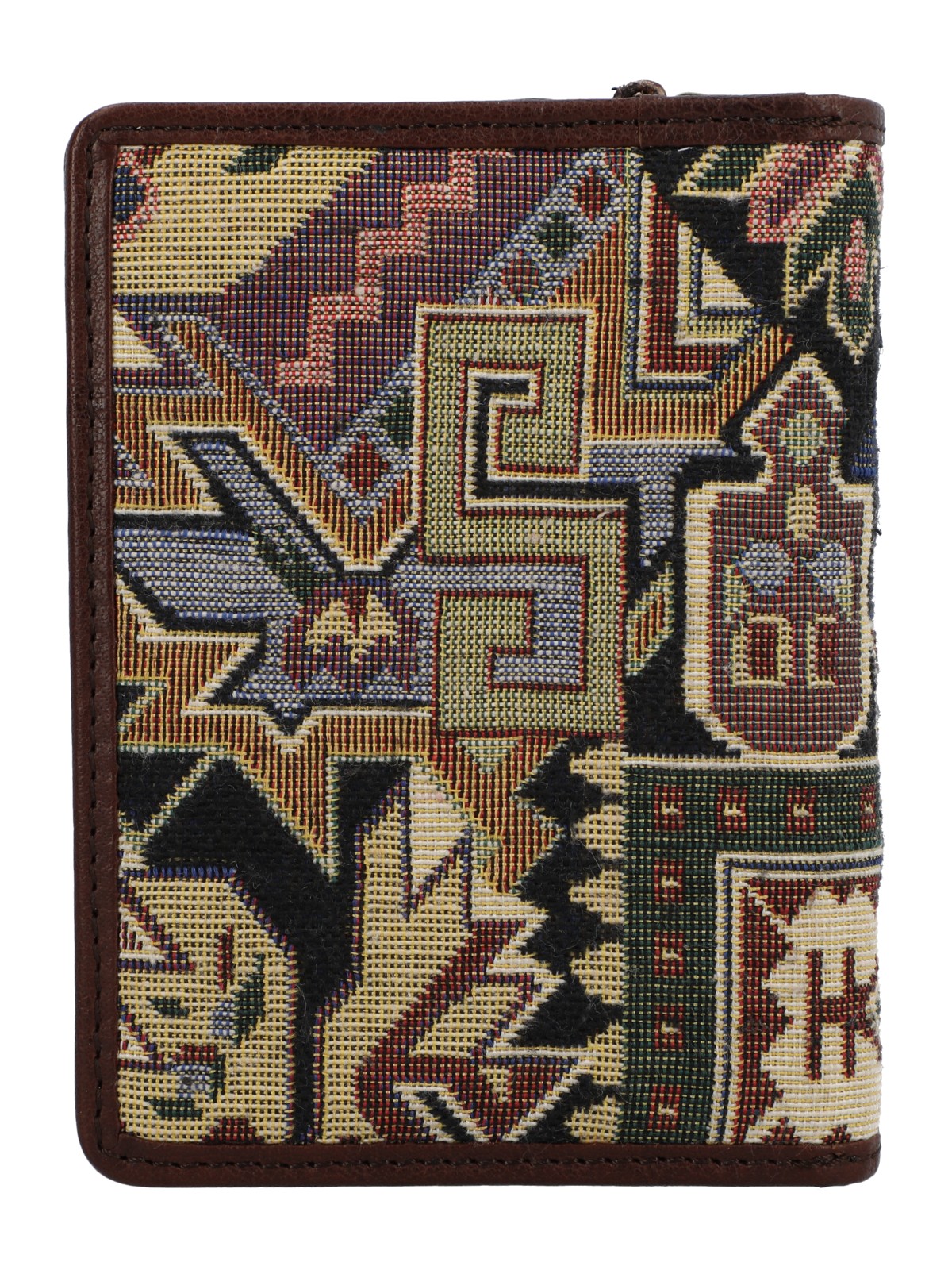 Billetera Cuero/Textil Mujer Sz Antay Multicolor Rockford