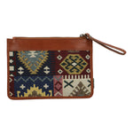 Billetera Cuero/Textil Mujer Sz Nahil Multicolor Rockford